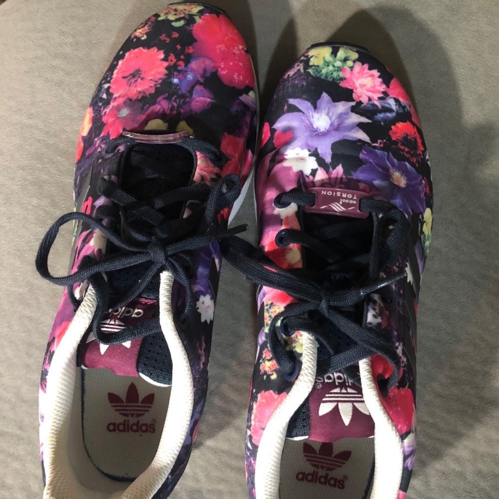 Adidas Floral Shoes